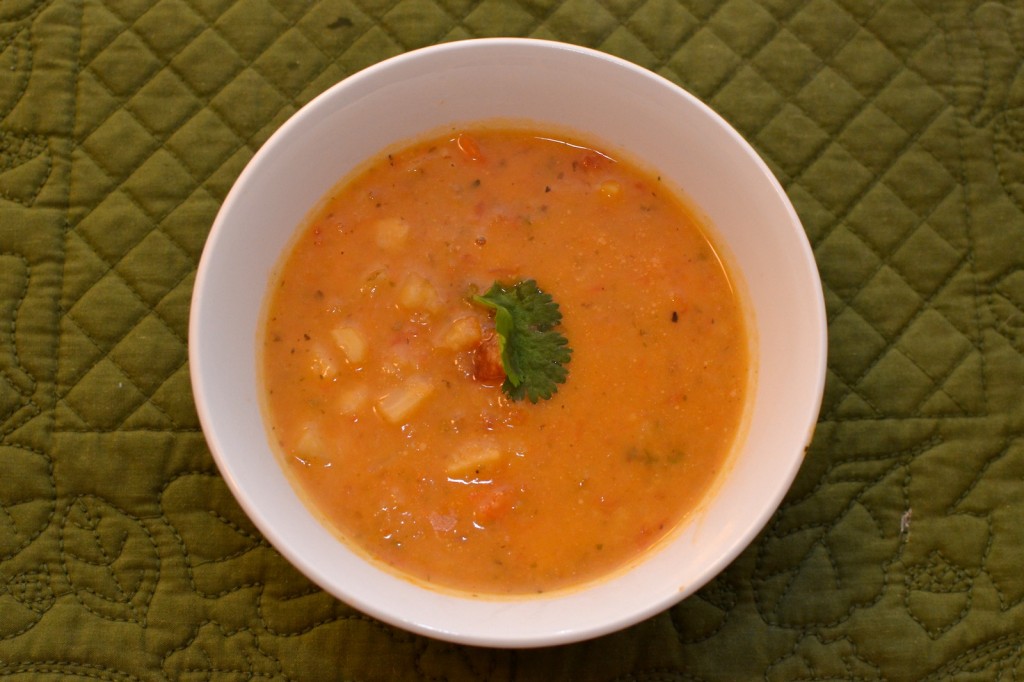 Creamy Parsnip Vegetable Soup
